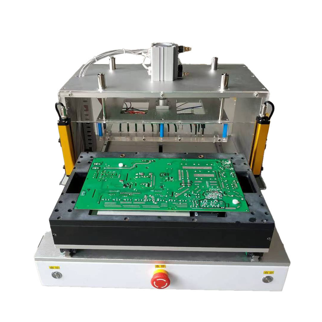 Inlet and outlet pneumatic testing machine